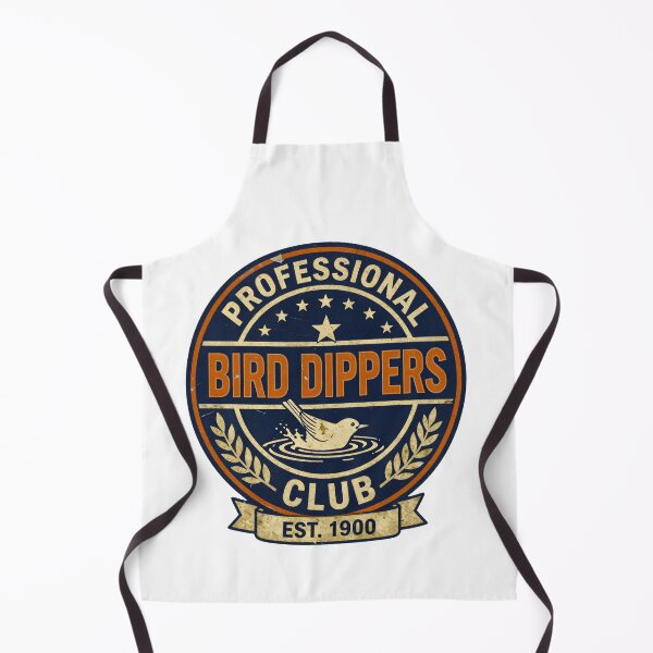 Item preview, Vintage Varsity Letterman Badge Professional Bird Dippers Club Sarcastic Birder Gift designed and sold by NestTrailCo.