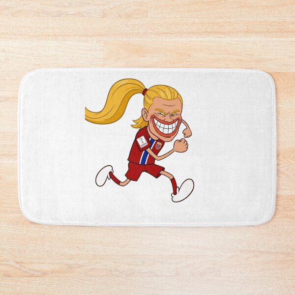 Item preview, Funny Erling Haaland Cartoon designed and sold by DonetTrent.
