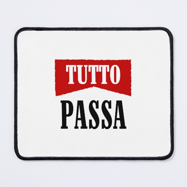 Item preview, Tutto Passa Italian Quote Vintage Retro designed and sold by artCreativeColony.