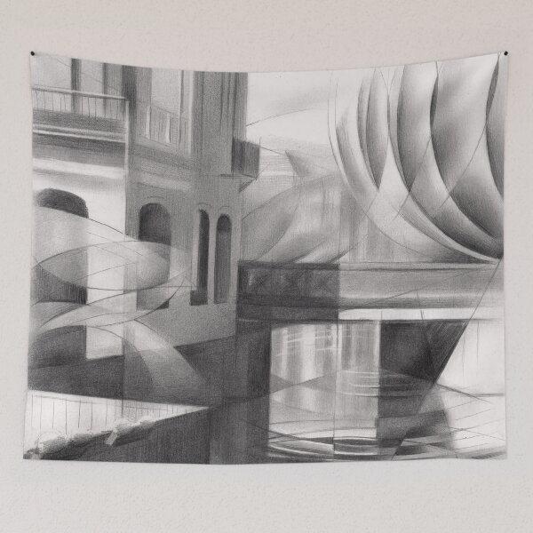 Item preview, Cubist Reflections of The Hague designed and sold by Corne Akkers.