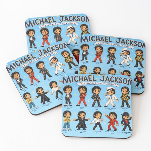 Item preview, Michael Jackson – Iconic Outfits Collection: Cartoon Edition designed and sold by LuluLeb.