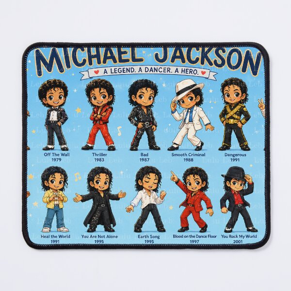 Item preview, Michael Jackson – Iconic Outfits Collection: Cartoon Edition designed and sold by LuluLeb.