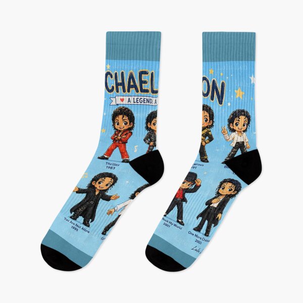Item preview, Michael Jackson – Iconic Outfits Collection: Cartoon Edition designed and sold by LuluLeb.