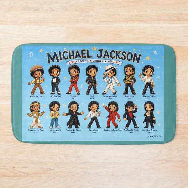 Item preview, Michael Jackson – Iconic Outfits Collection: Cartoon Edition designed and sold by LuluLeb.