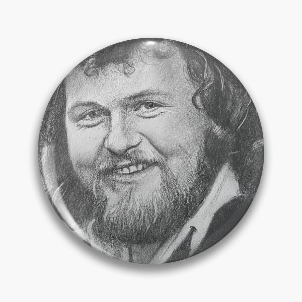 Item preview, Jim McCann Pencil Portrait | Irish Entertainer Graphite Sketch | Folk Music & TV Fan Art designed and sold by ConorKeeganArt.