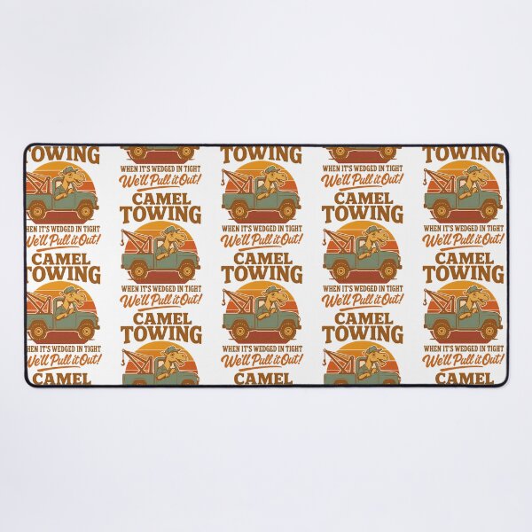 Item preview, Camel Towing  Funny Retro Pun Tow Truck Humor Design designed and sold by alinejosin.