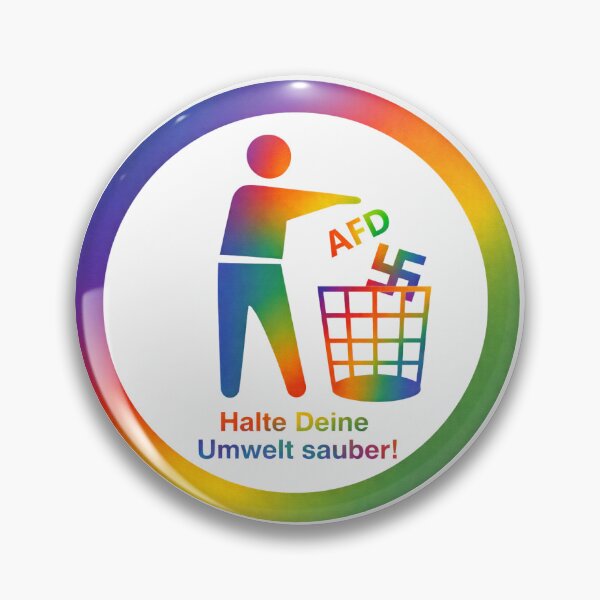 Item preview, Keep your environment free of Nazi stickers designed and sold by SodaMemes.