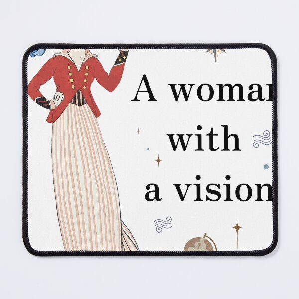 Item preview, A woman with a vision Vintage feminine collage designed and sold by Anna Sacha.