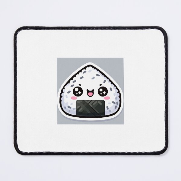 Item preview, Kawaii Onigiri Sticker | Cute Japanese Rice Ball designed and sold by PastelPawsArt.