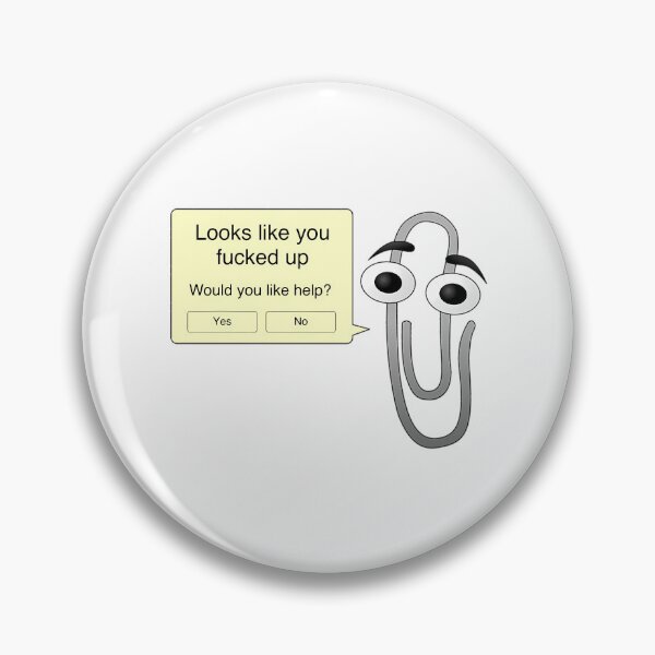 Item preview, Clippy Calling You Out Active designed and sold by alinejosin.