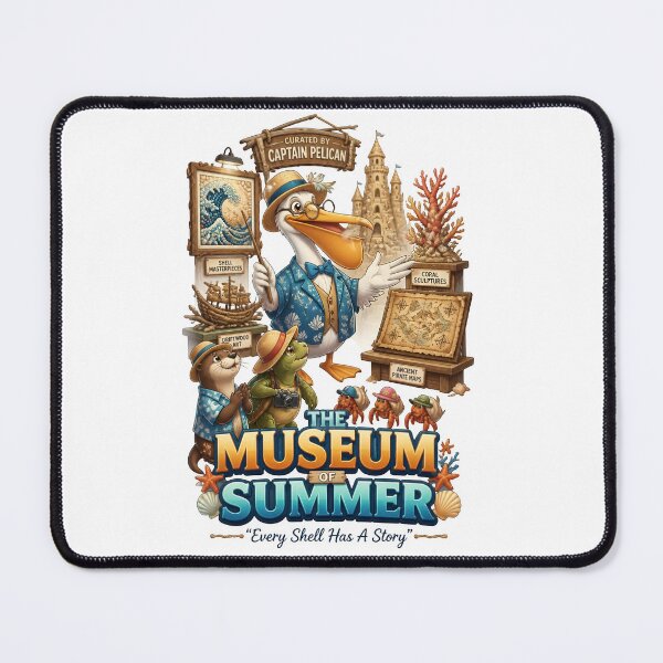 Item preview, Museum Of Summer Pelican Curator designed and sold by Sovereign Supply Co..