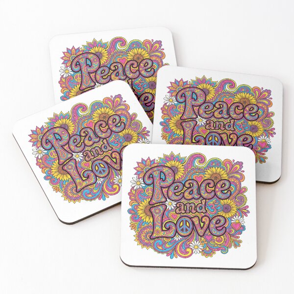 Item preview, peace and love designed and sold by CornershopTee.