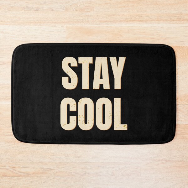 Artikelvorschau, „Stay Cool“-T-Shirt mit Vintage-Typografie | Minimalistisches Retro-Streetwear-Zitat-Design entworfen und verkauft von Velora Printss.