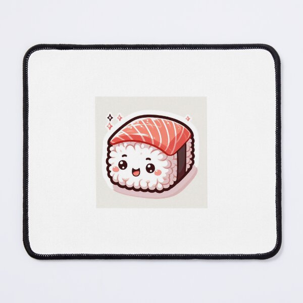 Item preview, Kawaii Sushi Roll Sticker | Cute Japanese Food designed and sold by PastelPawsArt.