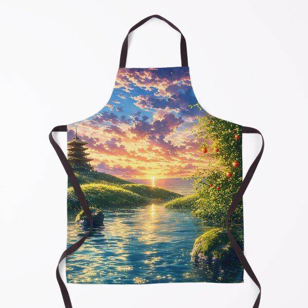 Item preview, Series The Glow of the Pagoda. Part 1 A Summer Morning from Childhood.(Anime Ver.) designed and sold by MaxDreamsArt.