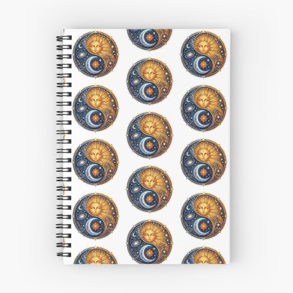 Item preview, Sun Moon Yin Yang Celestial Art designed and sold by PriyankaSonara.