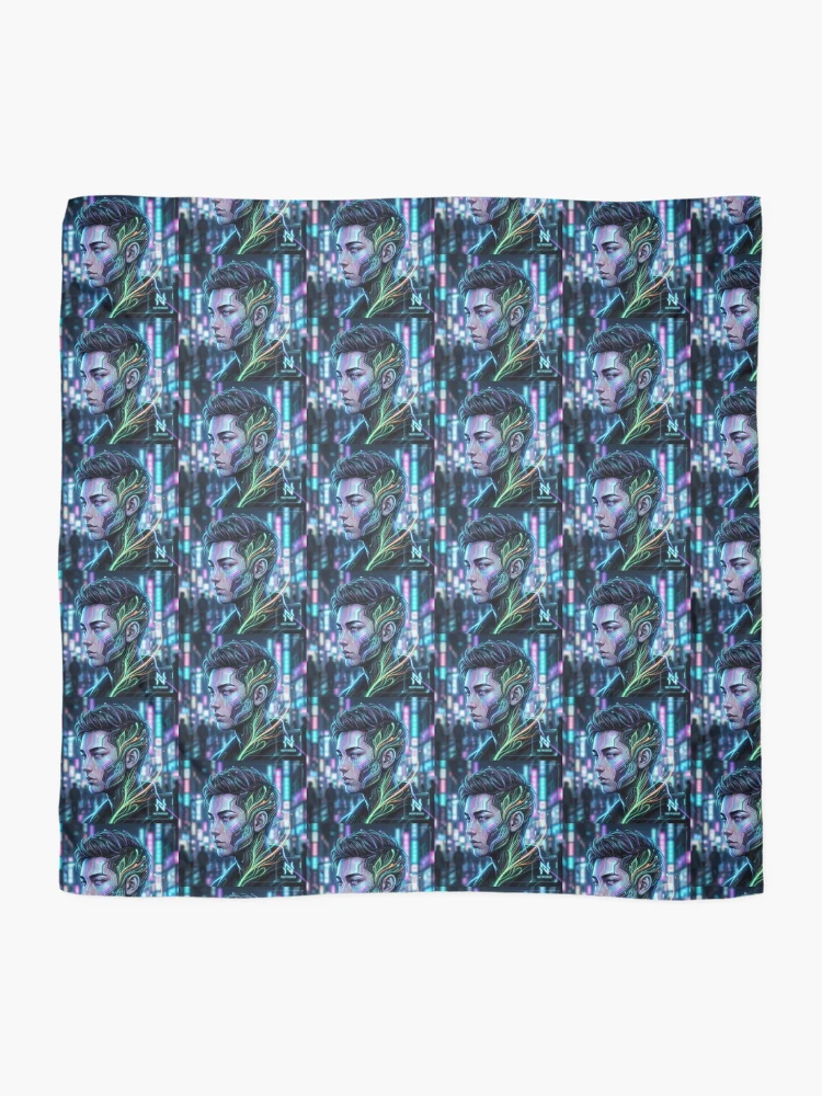 Thumbnail 2 of 3, Scarf, Netforge designed and sold by NetForge.