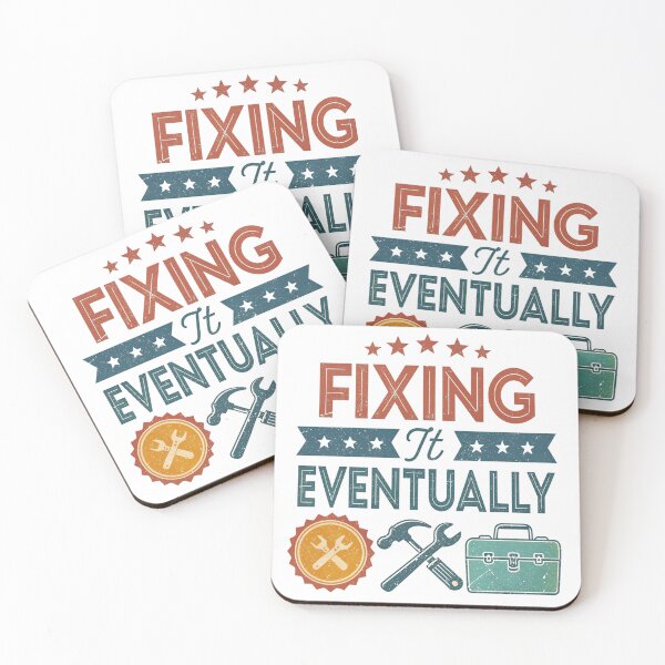 Item preview, Fixing It Eventually Funny DIY Repair Design designed and sold by KHCreative2025.