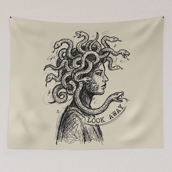 Item preview, Medusa Gaze - Greek Mythology designed and sold by bapupa.