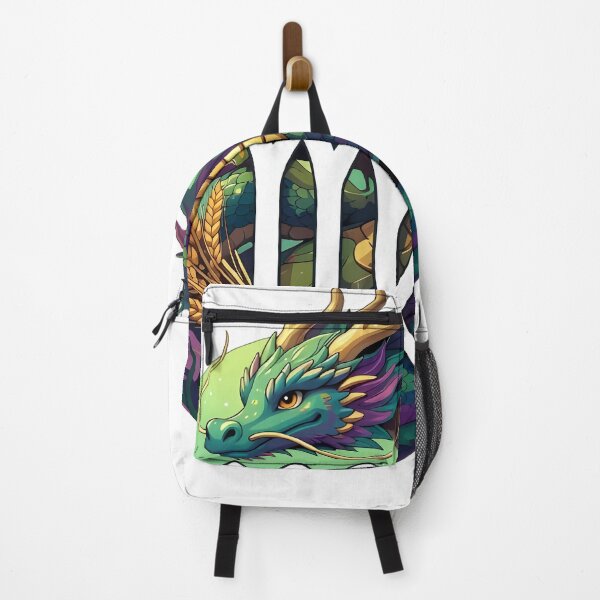 Item preview, Virgo Dragon Wheat Symbol Green Fantasy Zodiac Art designed and sold by Zodiac Celestial Art.