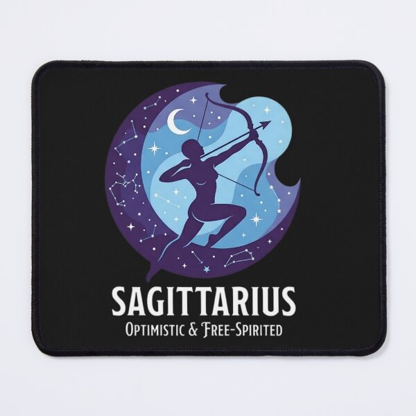 Item preview, Sagittarius Daily Horoscope | Optimistic & Free-Spirited Zodiac Sign | Celestial Archer Astrology Art | Sagittarius Gift designed and sold by Bhaskar Digital Art.