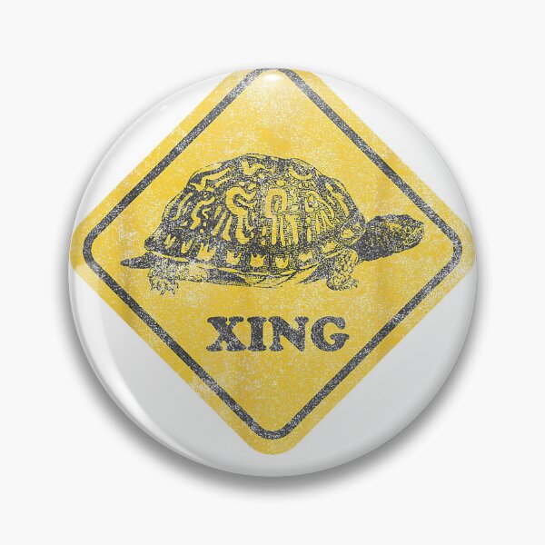 Item preview, Turtle Crossing Street Sign  Box Turtle T-Shirt designed and sold by gidget-gadget.