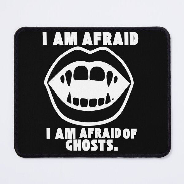 Item preview, I Am Afraid of Ghosts Boo Funny Halloween Ghost T-Shirt Design designed and sold by Wirath Shop.