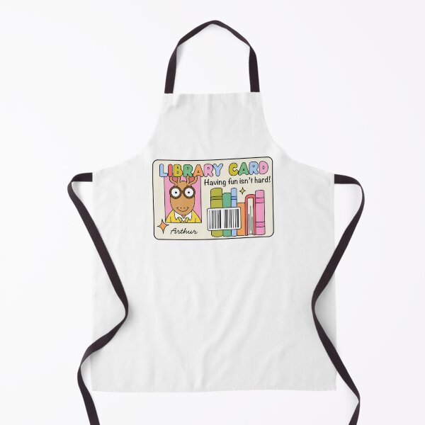 Item preview, Library Card Having Fun Isn't Hard Nostalgic Arthur designed and sold by CoquetteGoose.