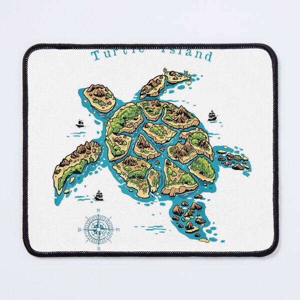 Item preview, Turtle Island Shirt North America Native Reptile Turtle T-Shirt designed and sold by KTY-NUSS.