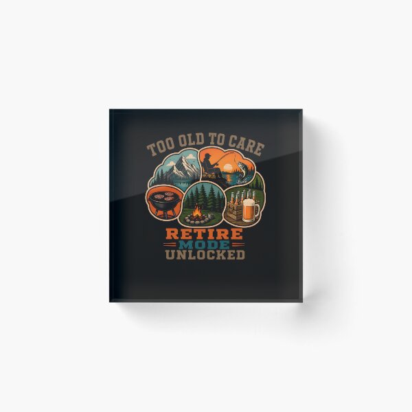 Item preview, Funny Retirement Fishing Camping Gift designed and sold by PixelBlob.