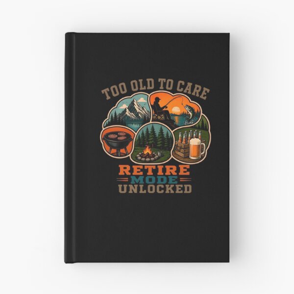 Item preview, Funny Retirement Fishing Camping Gift designed and sold by PixelBlob.