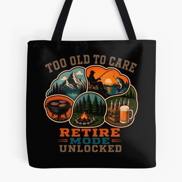 Item preview, Funny Retirement Fishing Camping Gift designed and sold by PixelBlob.