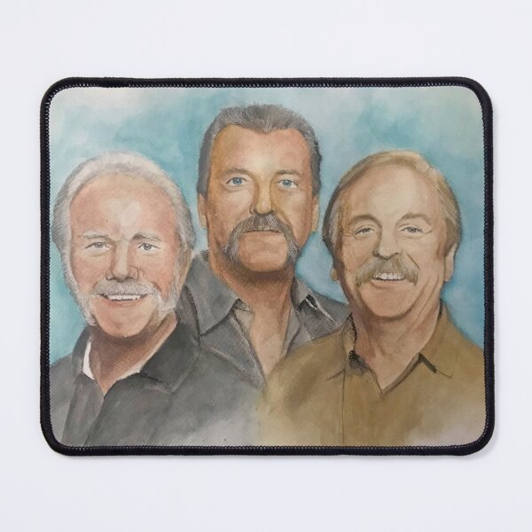 Item preview, The Wolfe Tones Watercolour Portrait | Irish Folk Music Art | Watercolor Band Painting designed and sold by ConorKeeganArt.