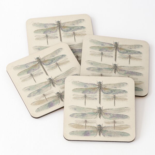Item preview, Vintage Dragonfly Specimen Plate designed and sold by PictorialWhimsy.