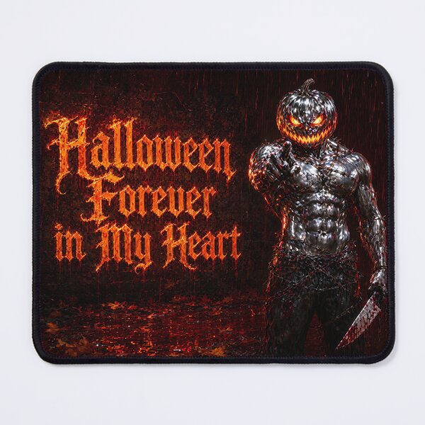 Item preview, Halloween Forever in My Heart Chrome Pumpkin Monster designed and sold by Aimaniia666.