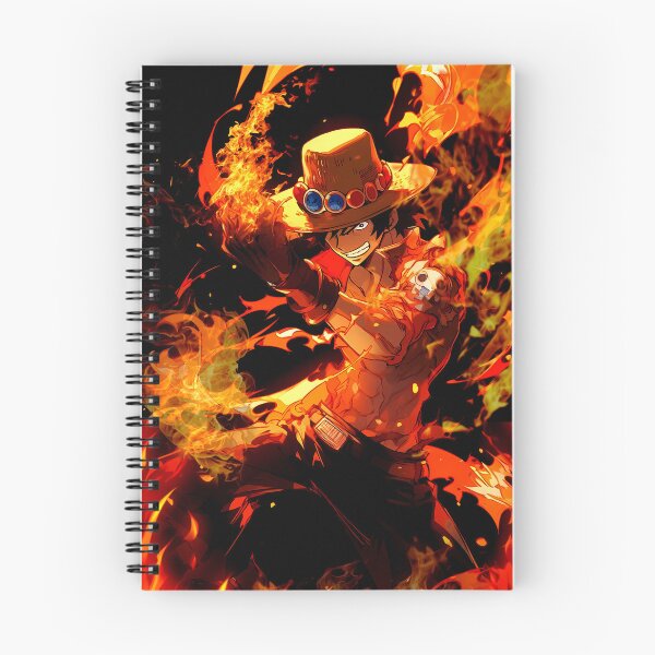 Item preview, Portgas D Ace One Piece Blazing Pirate Anime Aura designed and sold by justnickthings.