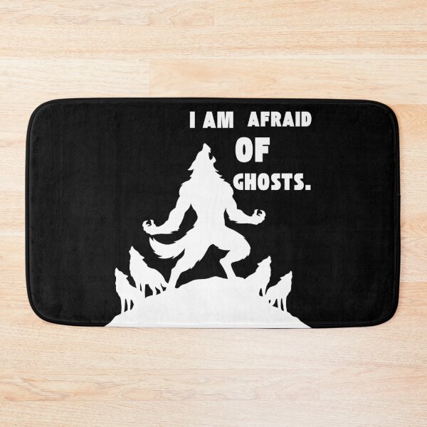 Item preview, I Am Afraid of Ghosts Boo Funny Halloween Ghost T-Shirt Design designed and sold by Wirath Shop.