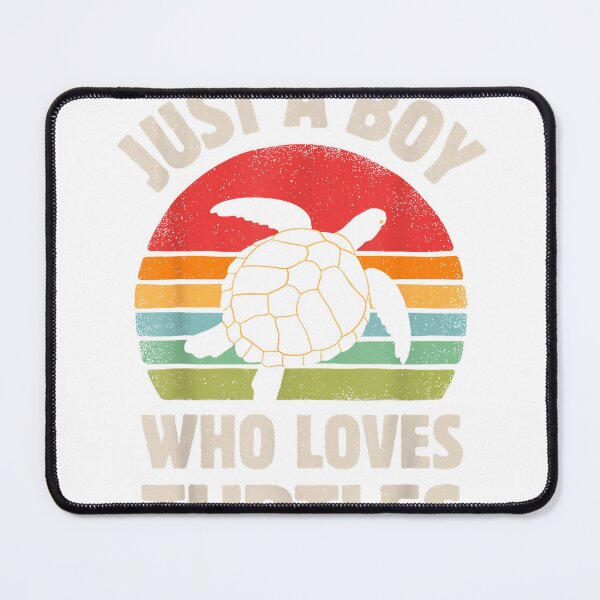 Item preview, Turtle Just A Boy Who Loves Turtles Reptiles Retro Vintage T-Shirt designed and sold by gidget-gadget.