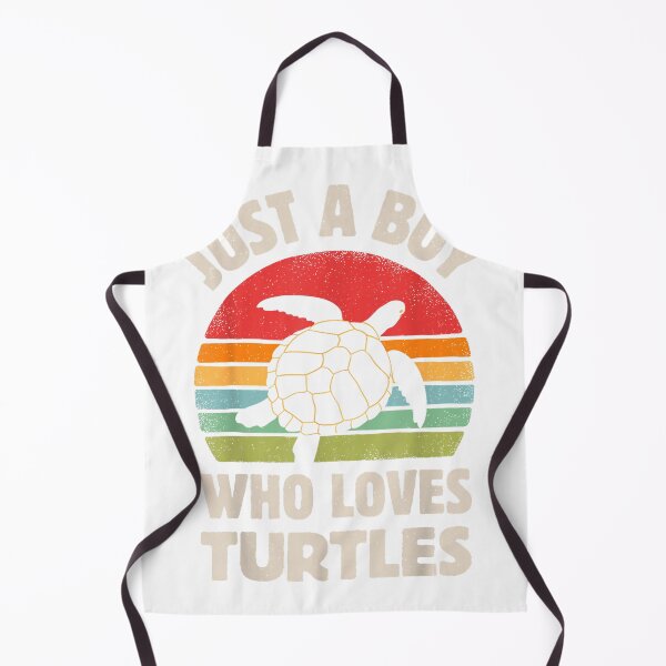 Item preview, Turtle Just A Boy Who Loves Turtles Reptiles Retro Vintage T-Shirt designed and sold by gidget-gadget.