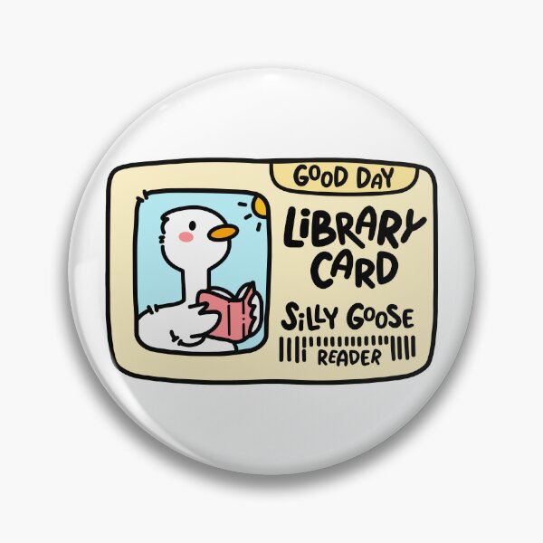Item preview, Library card silly goose designed and sold by DailyFaily.
