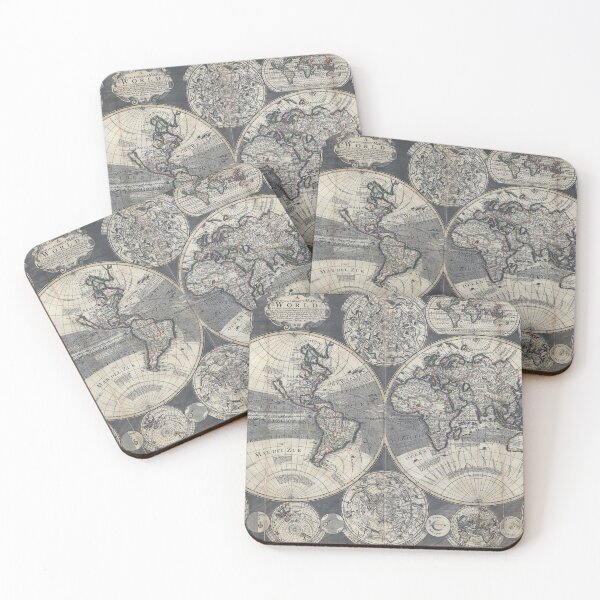 Item preview, Mapa del mundo (1702) designed and sold by THE Company.