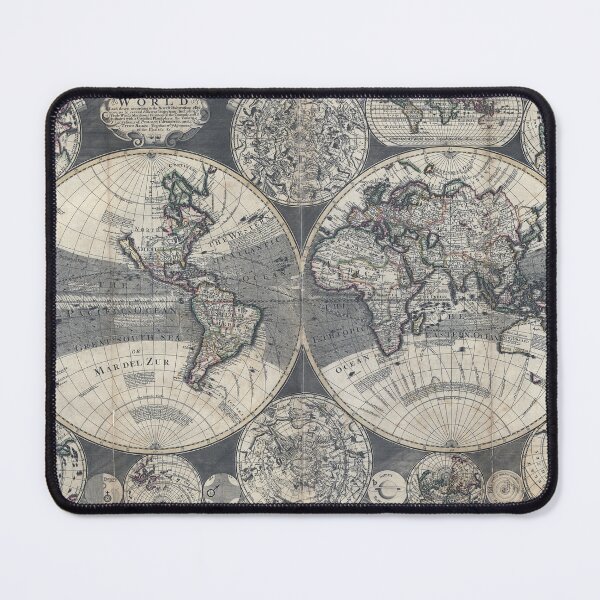 Item preview, World map (1702) designed and sold by THE Company.