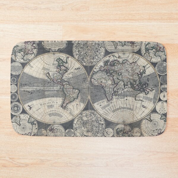 Item preview, World map (1702) designed and sold by THE Company.