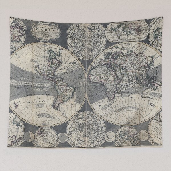 Item preview, World map (1702) designed and sold by THE Company.