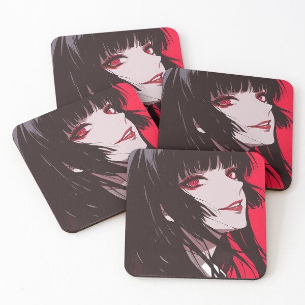 Item preview, Yumeko Jabami Kakegurui Red Portrait Crimson Smile designed and sold by justnickthings.