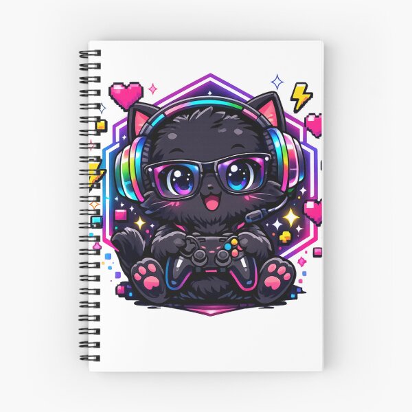 Item preview, RGB Gaming Cat designed and sold by     NovaCraft.