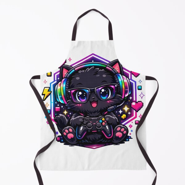 Item preview, RGB Gaming Cat designed and sold by     NovaCraft.