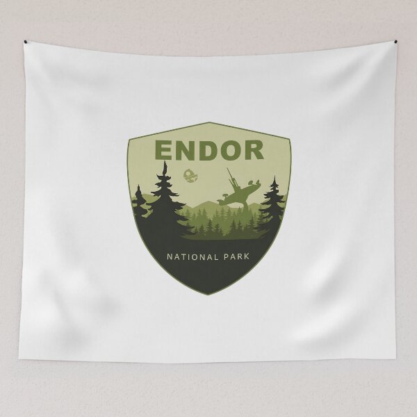 Item preview,  Endor National Park: Home of the Ewoks designed and sold by FrontierCosmic.