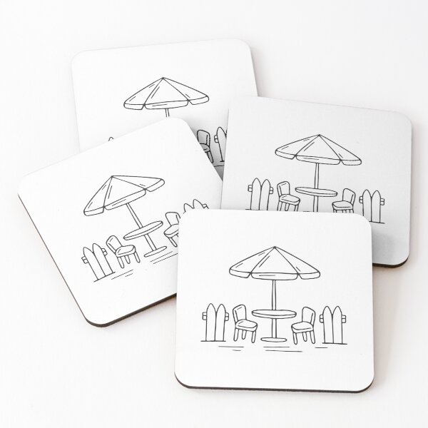 Item preview, Leaning Umbrella Table Near Patio Gate designed and sold by rasagamastore.