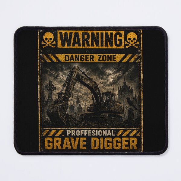 Item preview, Proffesional Grave Digger designed and sold by MetusArt.